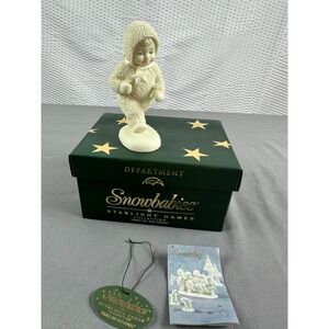 Department 56 Snowbabies -‎ "FIRST TO THE FINISH" - 2000 NEW in Box 56.69930